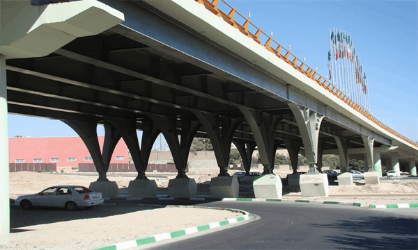 تصاویر پروژه احداث بزرگراه آسیا و پل شهید باکری
