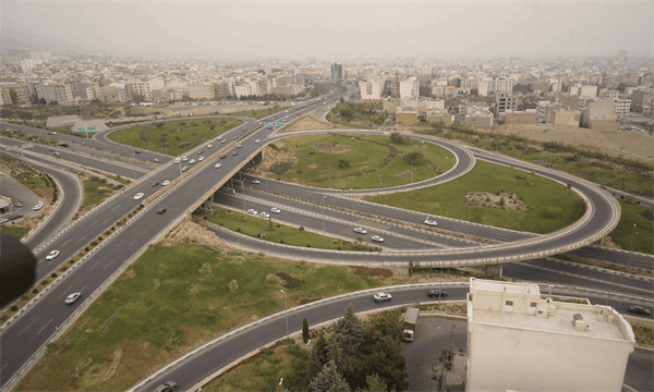 تصاویر پروژه احداث بزرگراه آسیا و پل شهید باکری