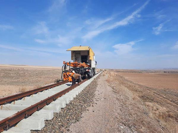 راه آهن میانه - اردبیل
