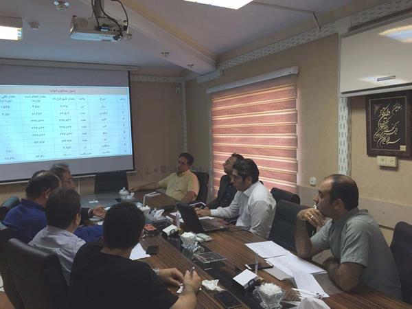 برگزاری  جلسه راهبردی کنترل پروژه راه آهن کرج - قزوین